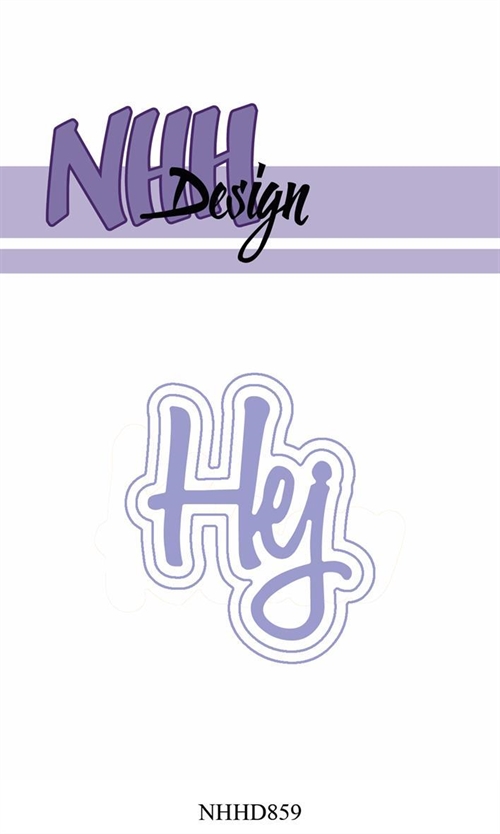  NHH Design dies Hej 4,8x5,5cm
